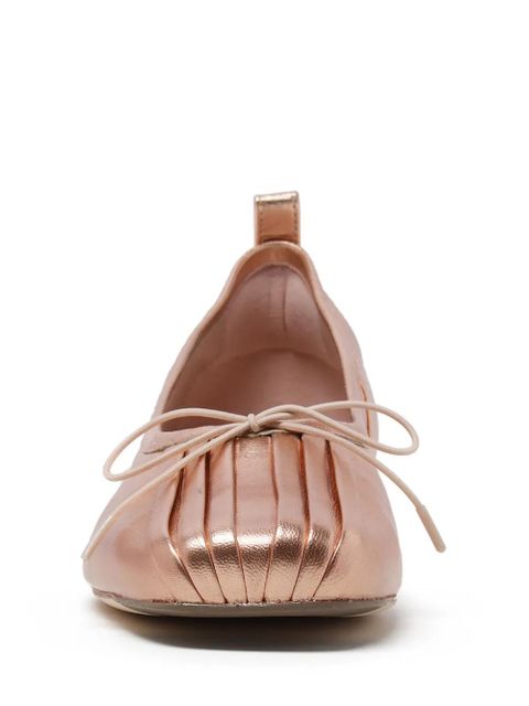 Simone Rocha pleated toe ballerina shoes - Pink - zdjęcie produktu nr 2