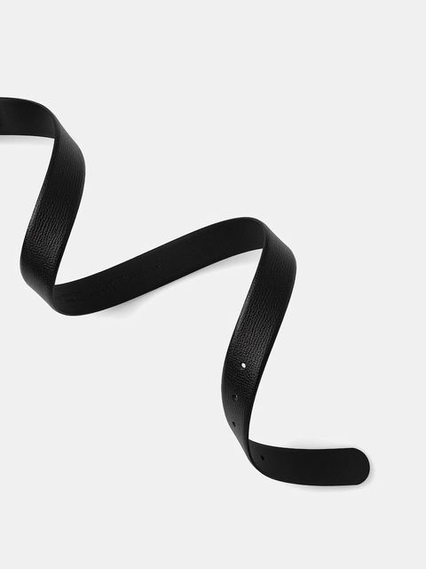 BOSS pasek skórzany damski kolor czarny 50541161 - zdjęcie produktu nr 2