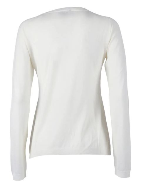 Max Mara Vezzoso v-neck top - White - zdjęcie produktu nr 2
