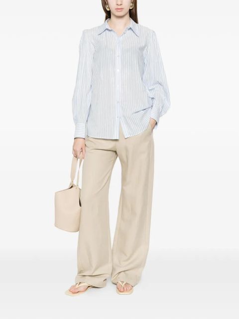 TWINSET striped-pattern shirt - Blue - zdjęcie produktu nr 2