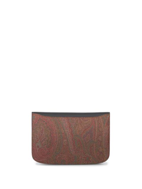 ETRO paisley-print leather wallet - Brown - zdjęcie produktu nr 2