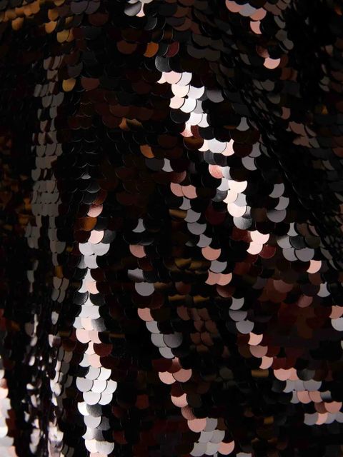 STAUD sequin sleeveless top - Black