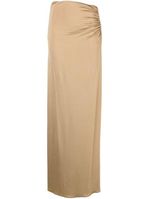 Magda Butrym cut-out-detail maxi skirt - Neutrals - zdjęcie produktu nr 1