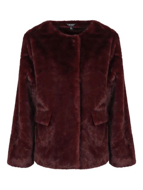 Lauren Ralph Lauren faux fur jacket - Red - zdjęcie produktu nr 1
