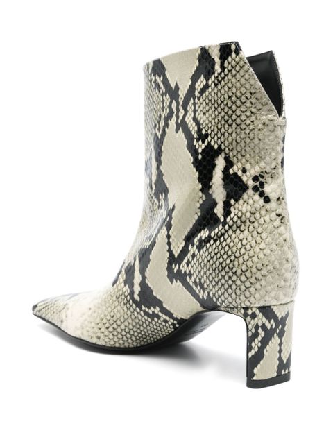 KHAITE 55mm Ona ankle boots - Neutrals