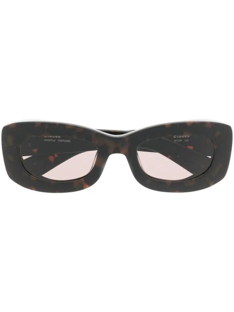 Études Studio square tortoiseshell-frame sunglasses - Brown - zdjęcie produktu nr 1