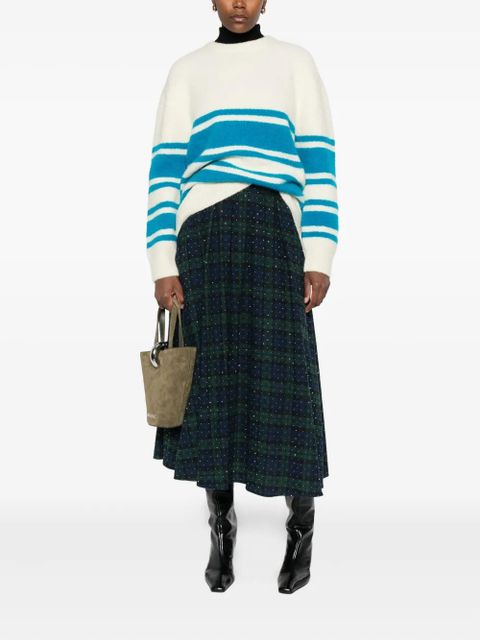 Maje striped crew-neck sweater - Neutrals - zdjęcie produktu nr 2