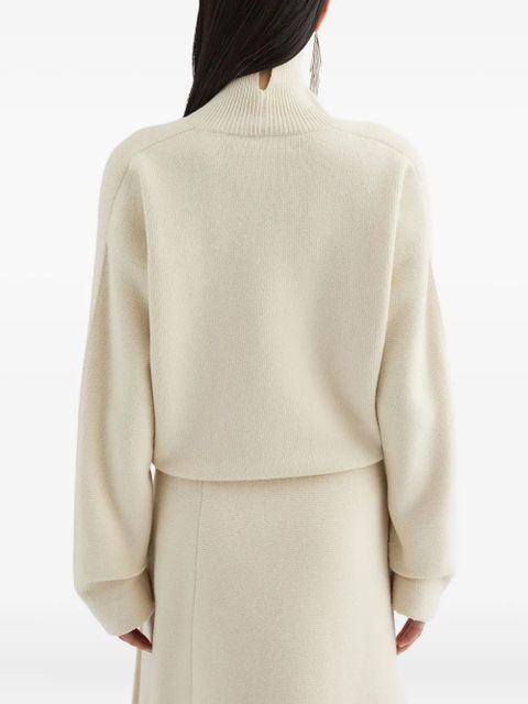Jil Sander high-neck sweater - Neutrals