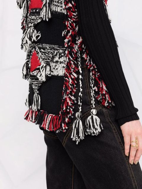 ETRO tassel-detail wool jumper - Black