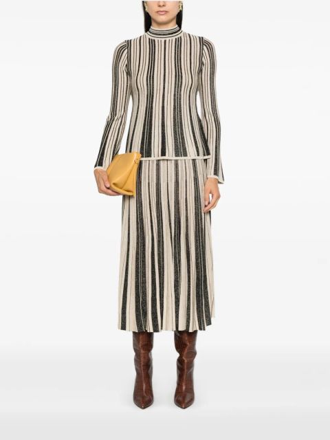 ZIMMERMANN metallic knit top - Black