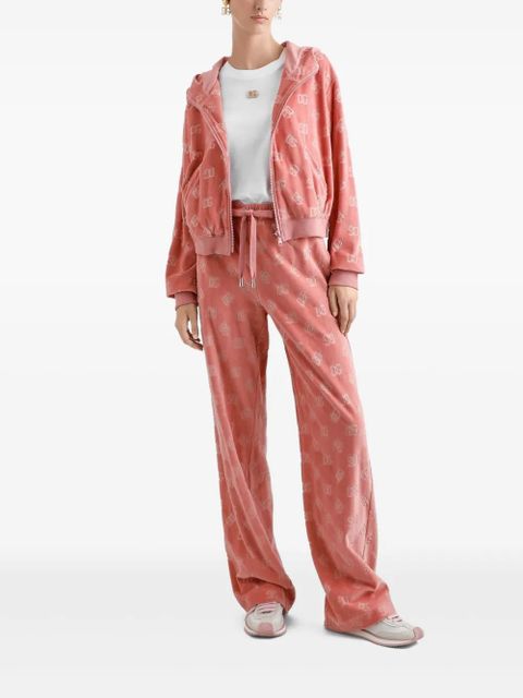 Dolce & Gabbana DNA logo-print cardigan - Pink