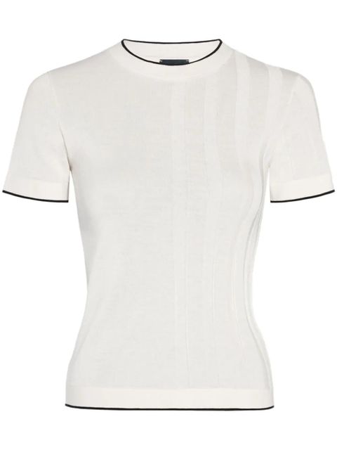Jacquemus Le Tshirt Tricot top - White - zdjęcie produktu nr 1