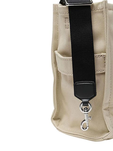Marc Jacobs logo-plaque tote bag - Neutrals