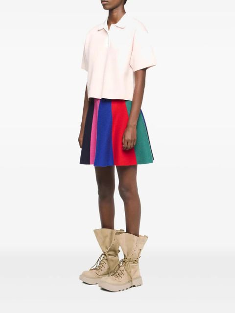 JW Anderson striped mini skirt - Green - zdjęcie produktu nr 2