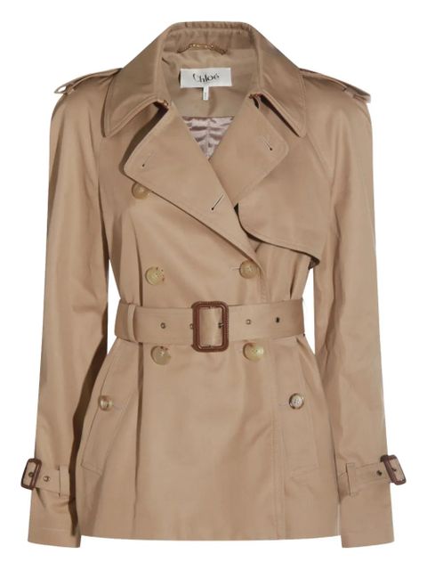 Chloé double-breasted trench coat - Brown - zdjęcie produktu nr 1