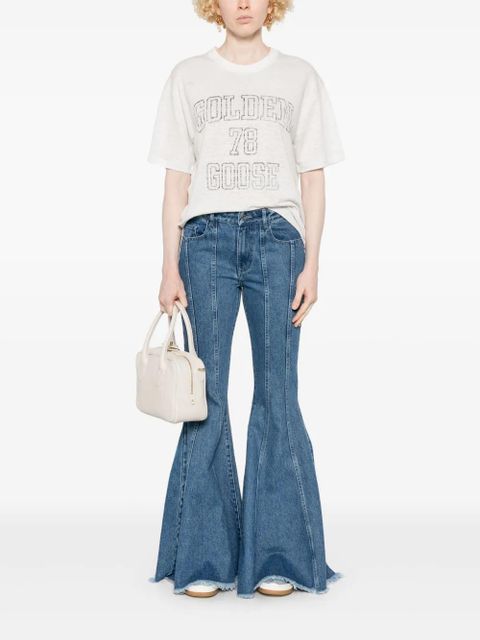 Golden Goose logo-print T-shirt - White