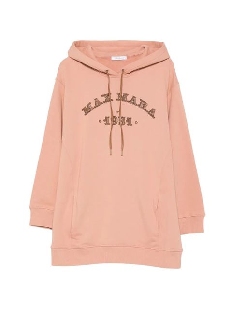 Max Mara logo hoodie - Pink