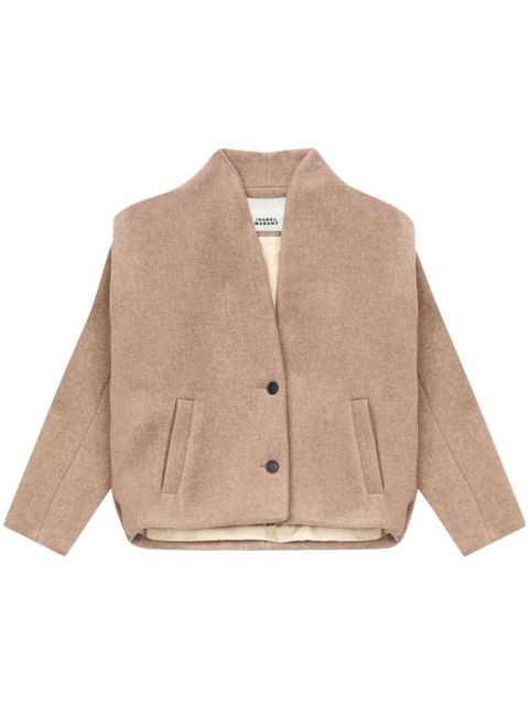 ISABEL MARANT Drogo jacket - Brown - zdjęcie produktu nr 1
