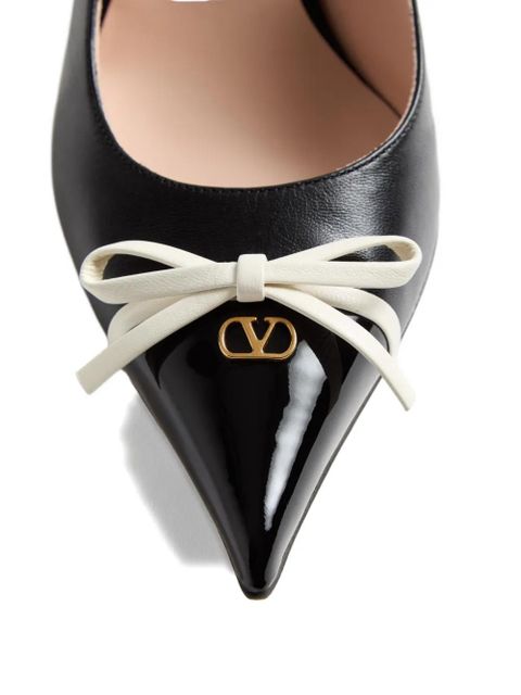 Valentino Garavani 80mm Bepointy slingback pumps - Black