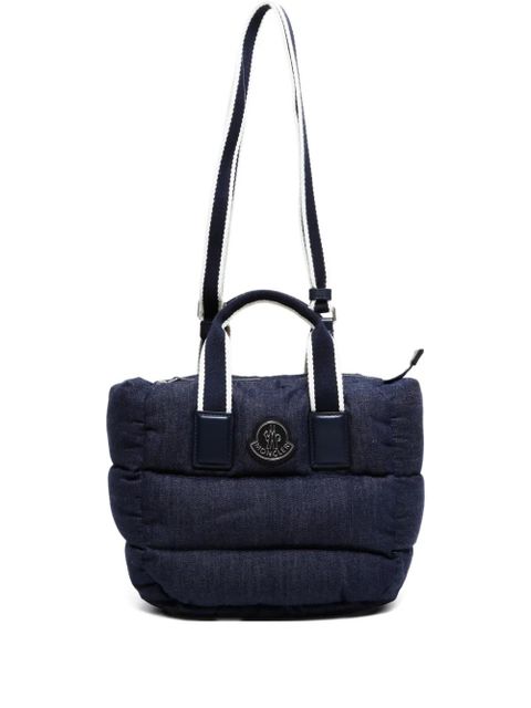 Moncler 2020s mini Caradoc tote bag - Blue - zdjęcie produktu nr 1
