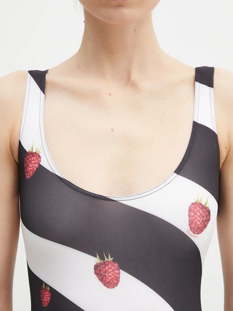 Fiorucci body Striped Raspberry Print