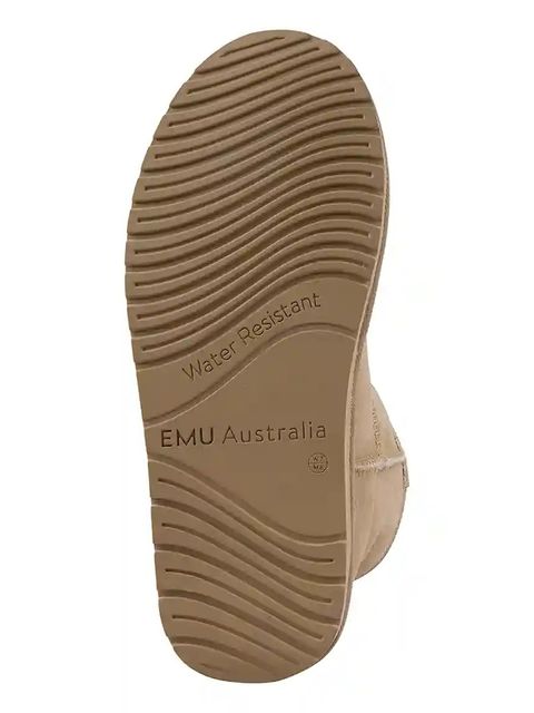 Emu Australia śniegowce zamszowe Platinum Stinger Slim Mini kolor beżowy WP20003