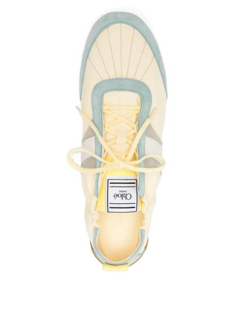 Chloé Kick low-top sneakers - Yellow
