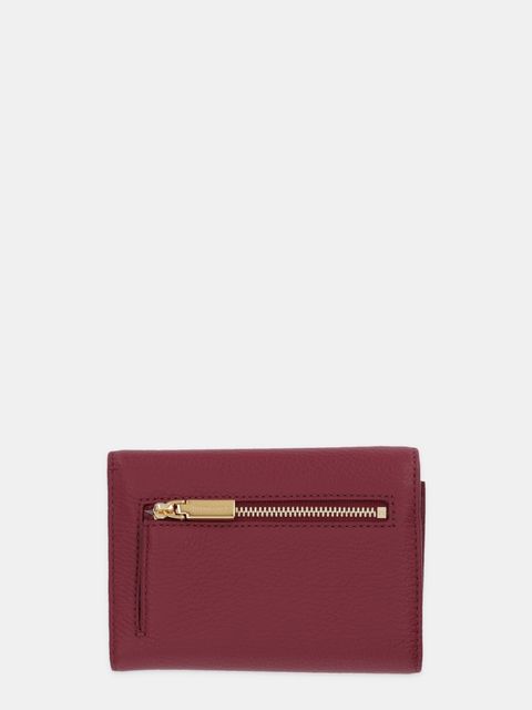 Coccinelle portfel skórzany damski kolor bordowy E2.MD5.11.D6.01 - zdjęcie produktu nr 2