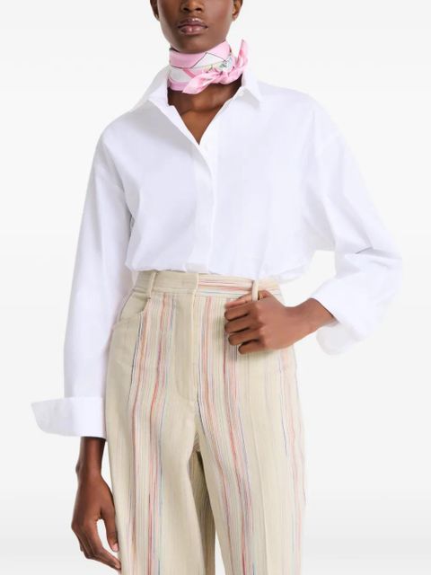 Longchamp Vivement l'Eté silk scarf - Pink - zdjęcie produktu nr 1