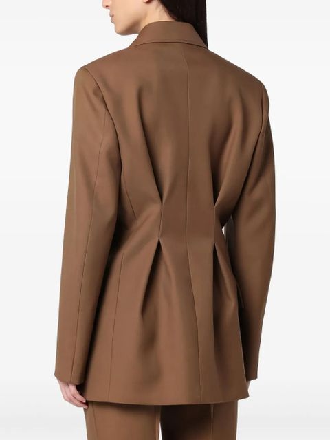 Jil Sander wool blazer - Brown