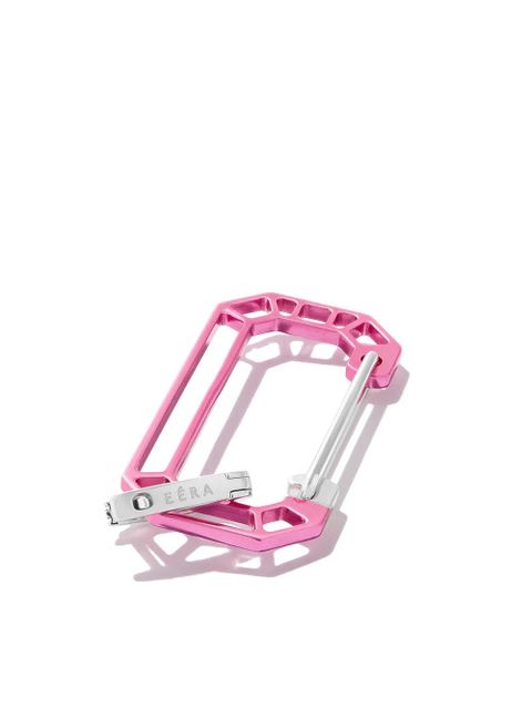 EÉRA 18kt white gold Amina Chiara diamond hoop earring - Silver