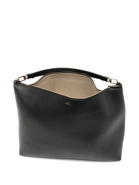 TOTEME bevel leather shoulder bag - Black - zdjęcie produktu nr 2