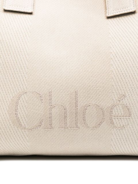 Chloé large Carry tote bag - Neutrals