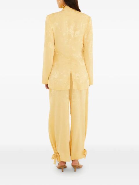 FARM Rio tie-leg printed trousers - Neutrals