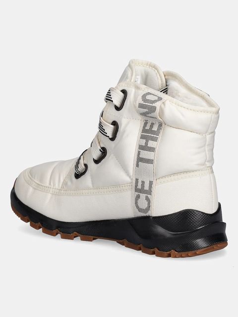 The North Face śniegowce Thermoball Lace Up kolor biały NF0A817WQ4C1