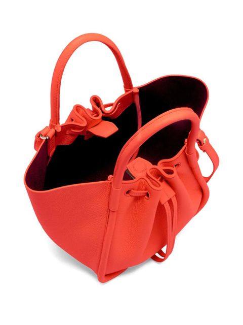 Proenza Schouler small ruched tote bag - Orange
