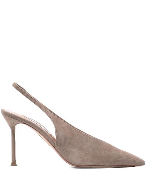 Aquazzura Voltaire slingback pumps - Neutrals - zdjęcie produktu nr 1