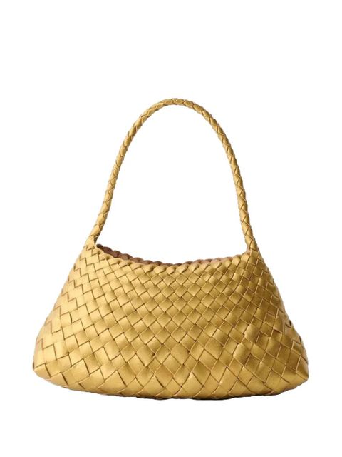 DRAGON DIFFUSION Rosanna woven shoulder bag - Gold - zdjęcie produktu nr 1