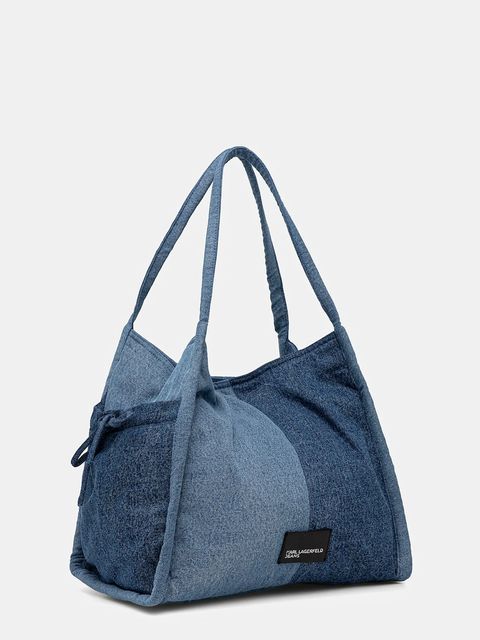 Karl Lagerfeld Jeans torebka jeansowa - zdjęcie produktu nr 2