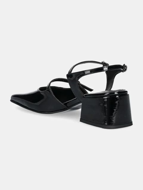 Alohas czółenka Withnee kolor czarny na słupku S100721-01