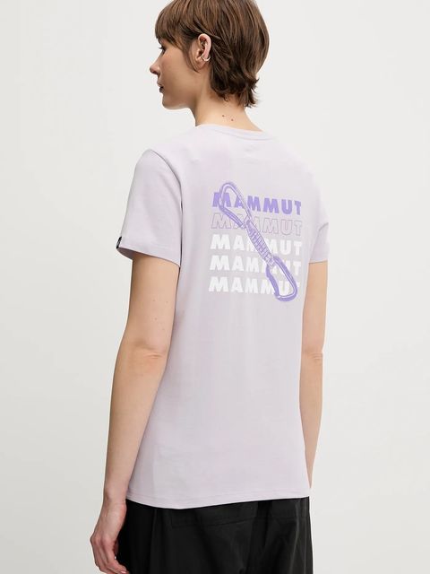 Mammut t-shirt sportowy Massone damski kolor fioletowy 1017-05232