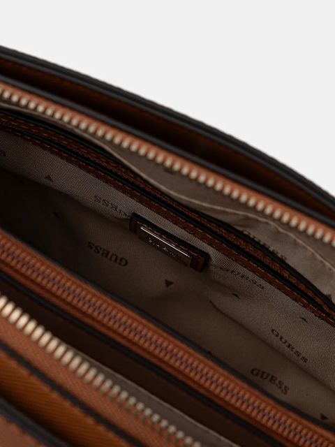 Guess torebka NOELLE kolor brązowy HWZG96 72070