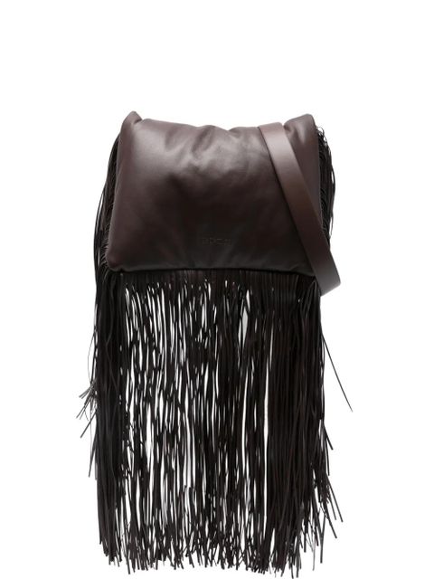 Sportmax fringed tote bag - Brown - zdjęcie produktu nr 1