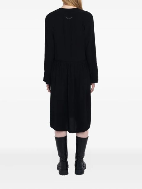 Zadig&Voltaire Rinas midi dress - Black