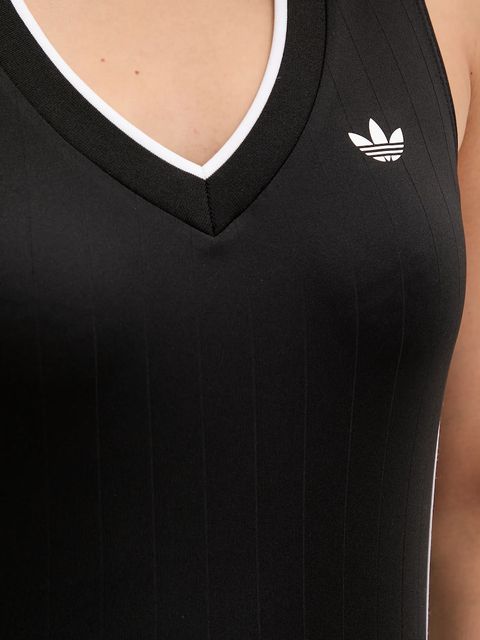 adidas Originals top V-Neck kolor czarny KD2279