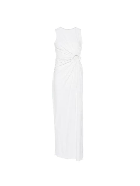 Sportmax Saletta ring-detail maxi dress - White - zdjęcie produktu nr 1