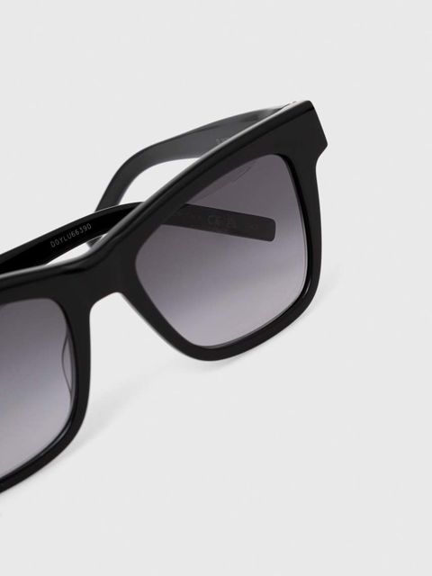 Saint Laurent okulary przeciwsłoneczne damskie kolor czarny
