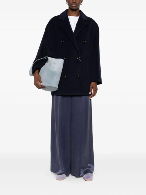 Max Mara double-breasted coat - Blue