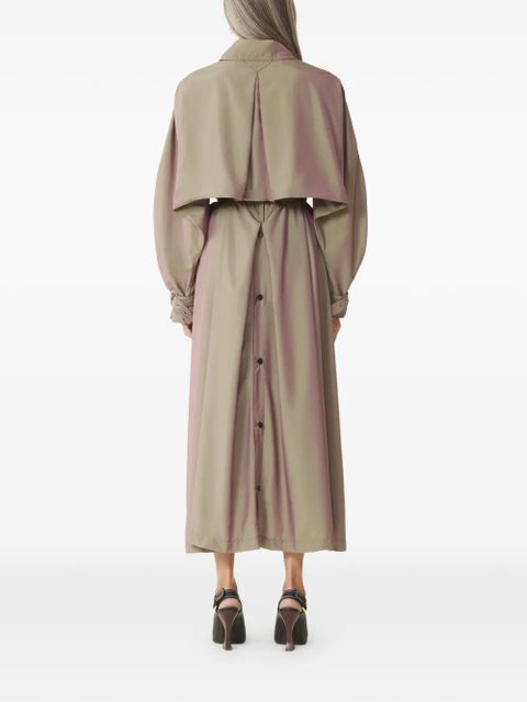 Lanvin belted buckle-cuffs trench - Neutrals