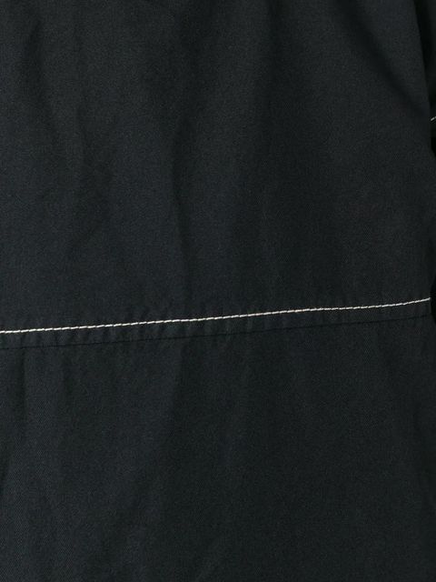 Comme Des Garçons relaxed boxy collar dress - Black